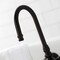 Kingston Brass CA3T5 3-3/8" Tub Wall Mount Clawfoot Tub Faucet, Oil Rubbed Bronze CA3T5 - alternate 3